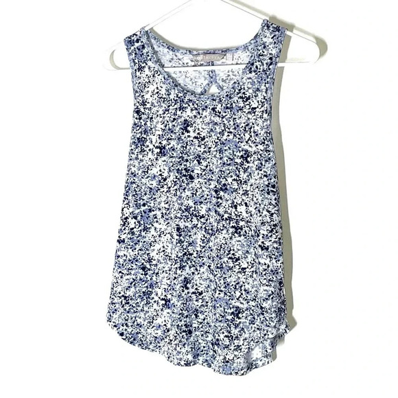 Athleta Breezy Printed Cutout Tank Top Size Medium - Picture 2 of 7